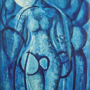 quadro donna blu – arte-woman_beautiful_new_nude_blue_moon_people_perfect_athenea sosa